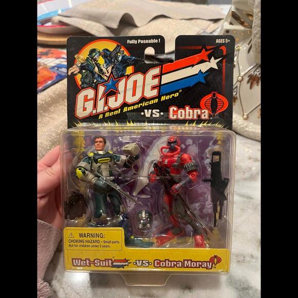Other - G.I. Joe A Real American Hero Wet Suit Vs Cobra Moray Dual Action Figure NEW